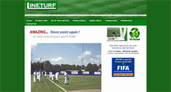 Desktop Screenshot of lineturf.com